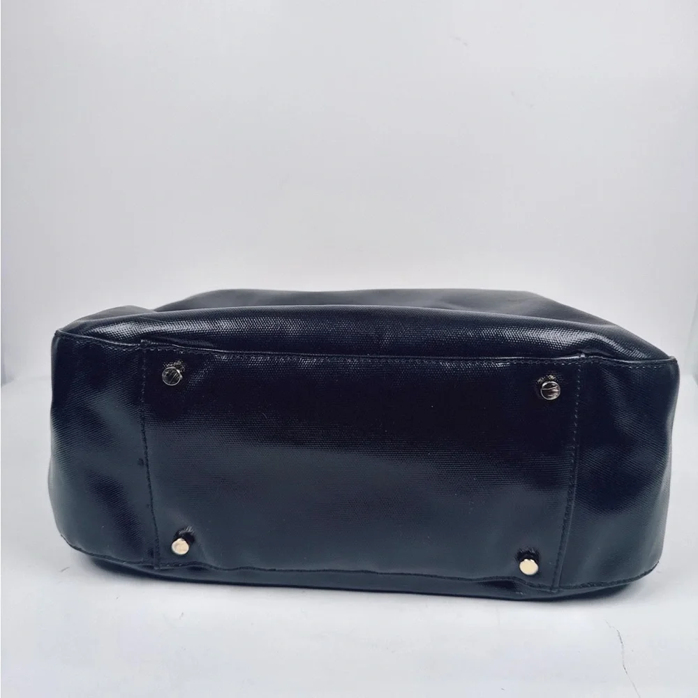 Kate Spade Fulton Street Treesh Patent Leather Satchel Black Handbag